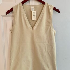 NWT Banana Republic Nude Shapewear V Neck Tank
